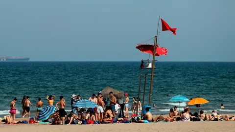 La playa de El Perelló, en una imagen de archivo