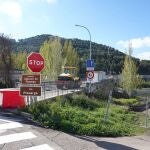 Obras en el puente de Cabezón de Pisuerga