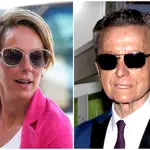 Rocío Carrasco y Ortega Cano en un montaje