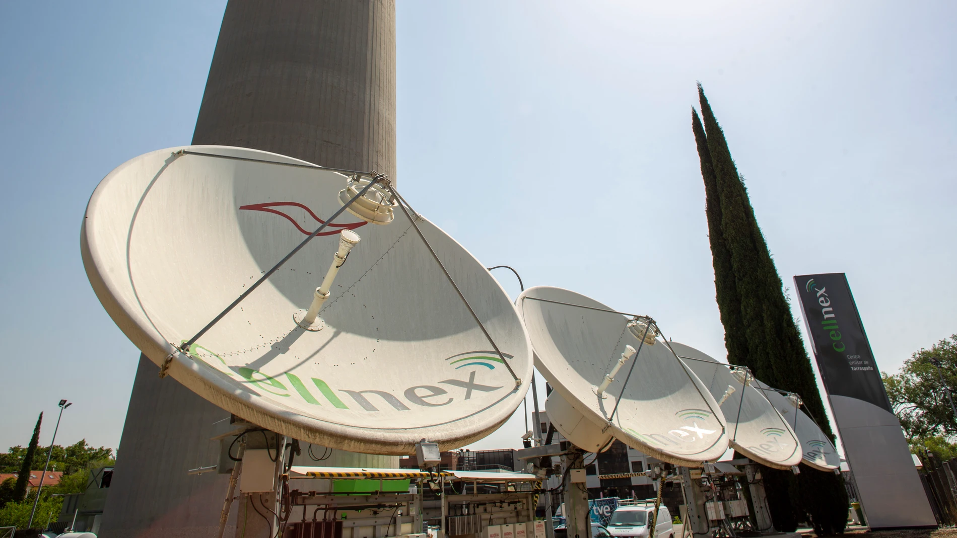 Antenas de Cellnex en Madrid