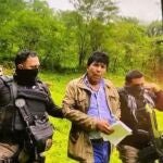 Imagen de Rafael Caro Quintero durante su detención en el estado de Sinaloa, cerca del lugar donde se crio