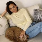 Tamara Falcó, en su casa