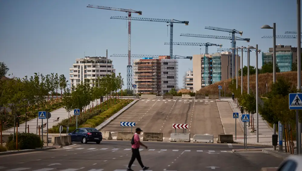 Edificios de viviendas en venta en el barrio madrileño de El Cañaveral