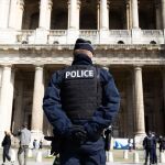 Un agente de la Policía francesa, en una imagen de archivo