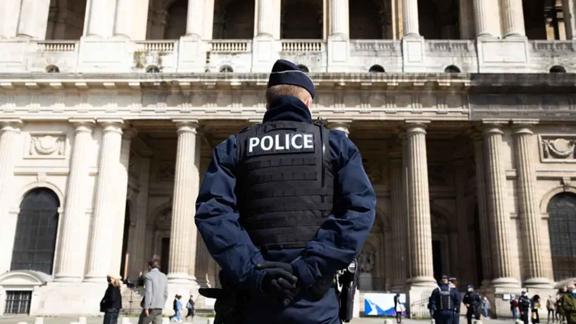 Un agente de la Policía francesa, en una imagen de archivo