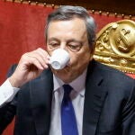 El primer ministro de Italia Mario Draghi
