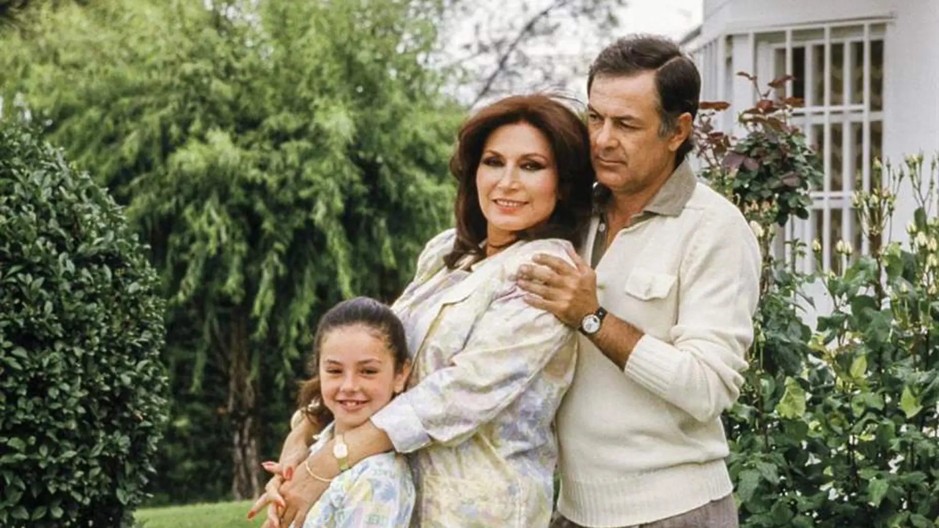 Rocío Carrasco, Rocío Jurado y Pedro Carrasco en 'Montealto'