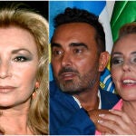 Rocío Jurado, Fidel Albiac y Rocío Carrasco en un montaje