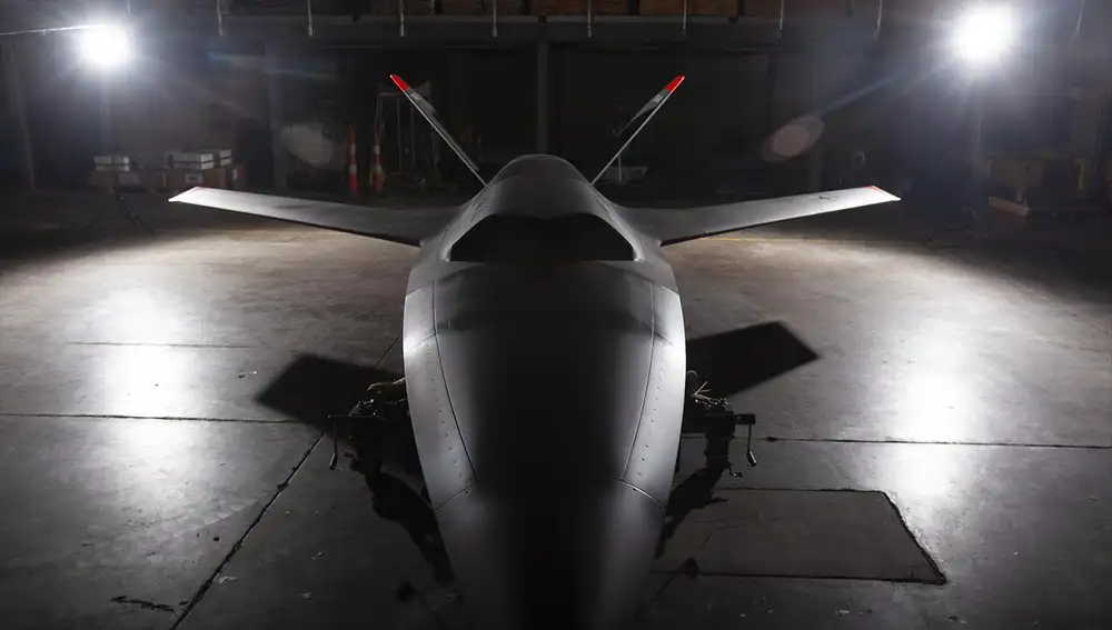 Imagen del dron XQ-58A Valkyrie