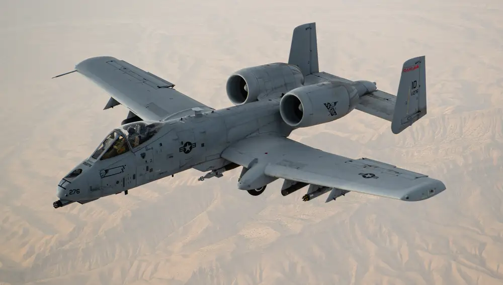 Imagen del U.S. Air Force A-10 Thunderbolt II