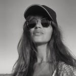 Sara Carbonero disfrutando de sus vacaciones en la playa.