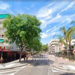 El lugar de los hechos, en Salou