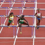 Tobi Amusan arrasó en la final de los 100 vallas