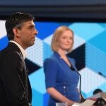 El debate de la presentadora obliga a suspender un debate entre Liz Truss y Rishi Sunak