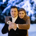 Volodímir Zelenski y Olena Zelenska