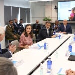 La Reina Letizia preside la reunión de trabajo sobre Salud Mental en la sede de Unicef Comité Español de Madrid