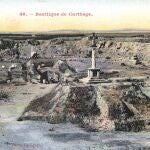 Imagen de Cartago en el siglo XIX: casi dos mil años después del saqueo romano, el lugar continuaba siendo un páramo
