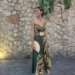 Ana Boyer como invitada de boda perfecta.