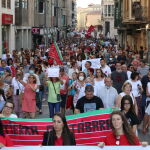 Manifestación a favor de la Sierra de la Culebra