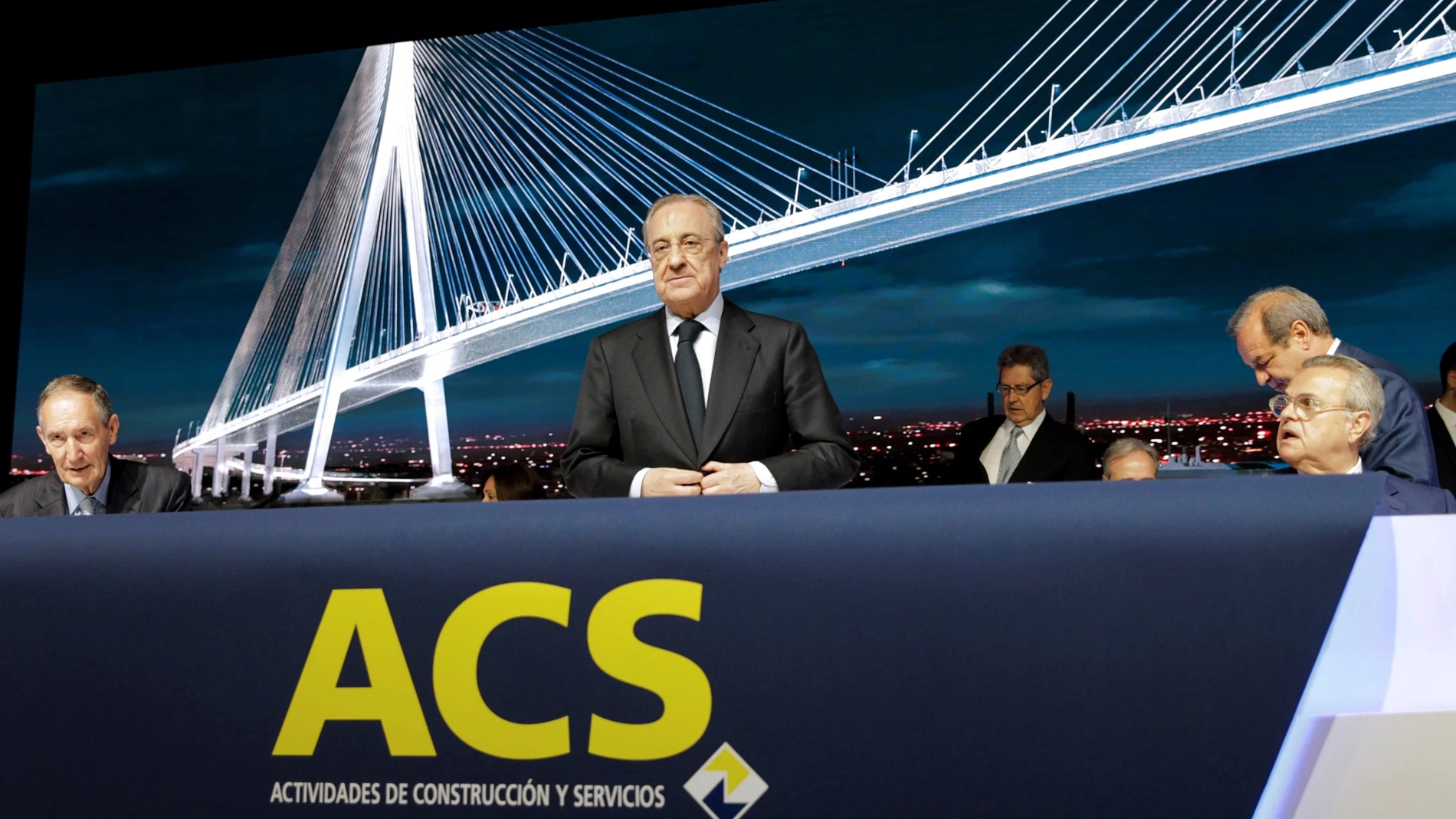 El presidente de ACS, Florentino Pérez