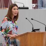 La viceportavoz del Partido Popular en la Asamblea Regional, Mª. Carmen Ruiz Jódar