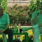 Josep Pamiés y Miguel Bosé