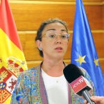 La consejera de Movilidad, María González Corral, explica la medida