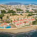 Vista de un complejo hotelero de la Costa del Sol. AEHCOS