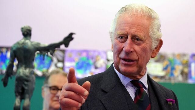 Carlos III, en una imagen de Archivo. (Andrew Milligan/PA via AP)