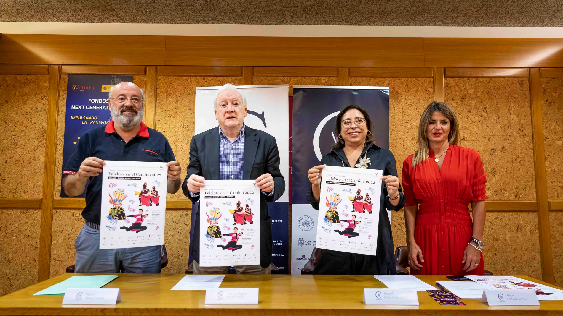Miguel Alonso, Antonio Miguel Méndez Pozo, Raquel Contreras y Piluca Gil, presentan el festival