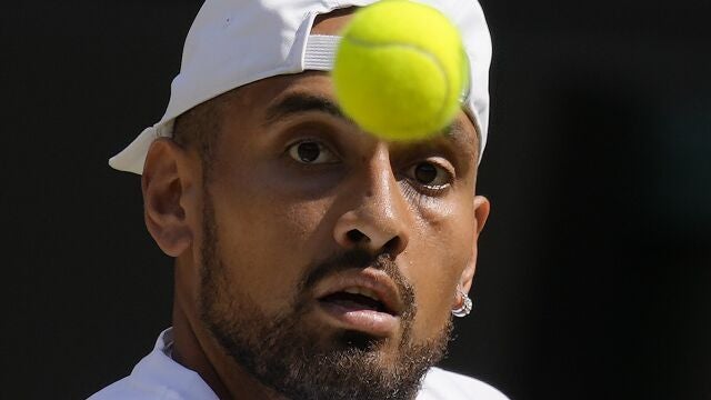 Nick Kyrgios, en un partido reciente