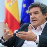El ministro de Inclusión, Seguridad Social y Migraciones, José Luis Escrivá