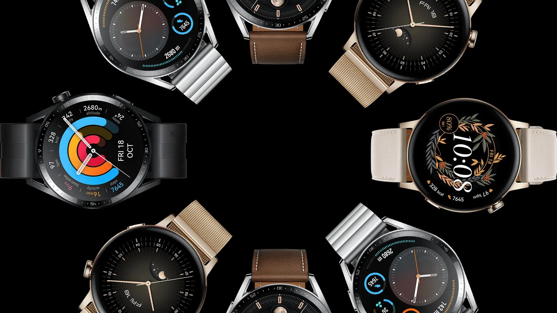 Desde todos sus ángulos, un reloj muy interesante.