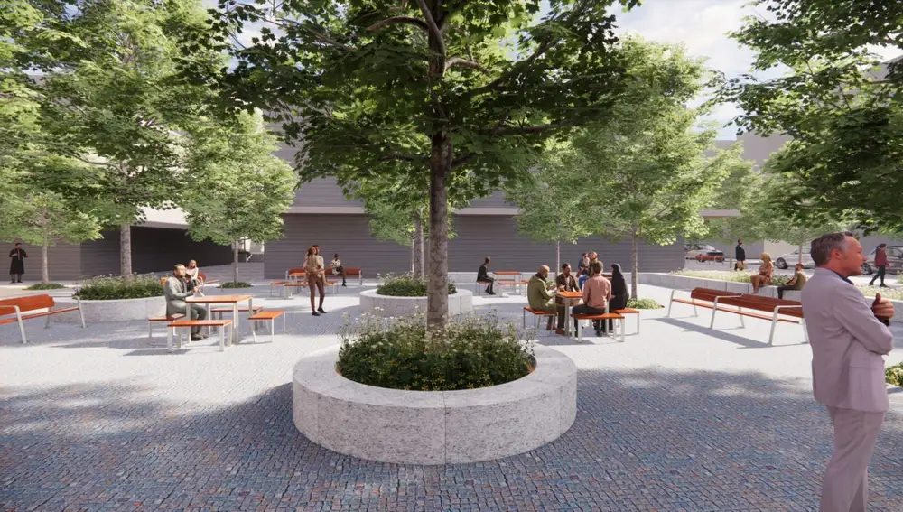 La plaza de Quintana, desde otra perspectiva