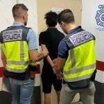 Imagen de uno de los detenidos. POLICÍA NACIONAL