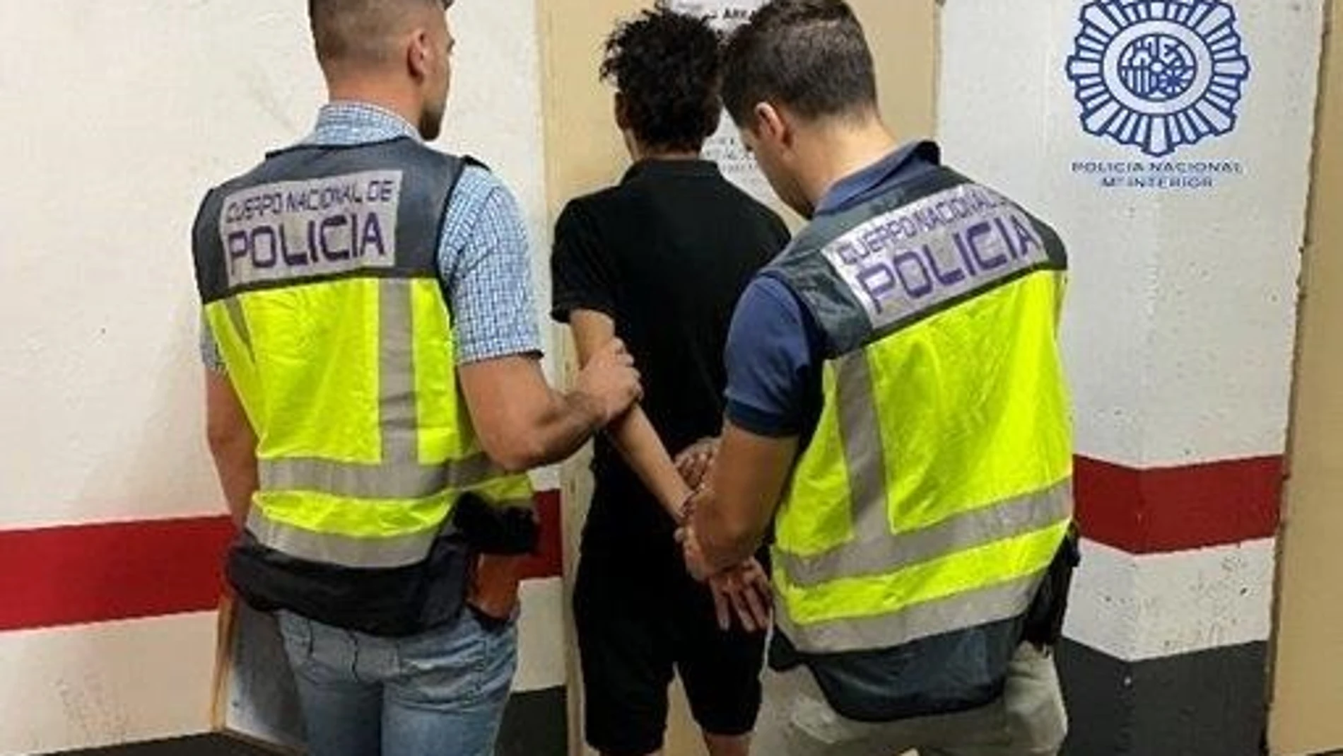 Imagen de uno de los detenidos. POLICÍA NACIONAL