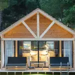 Una de las villas privadas para dos personas.