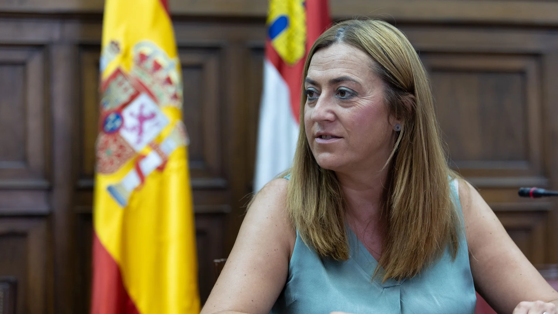 La delegada del Gobierno en Castilla y León, Virginia Barcones, presenta las últimas medidas del Gobierno con impacto directo en Castilla y León