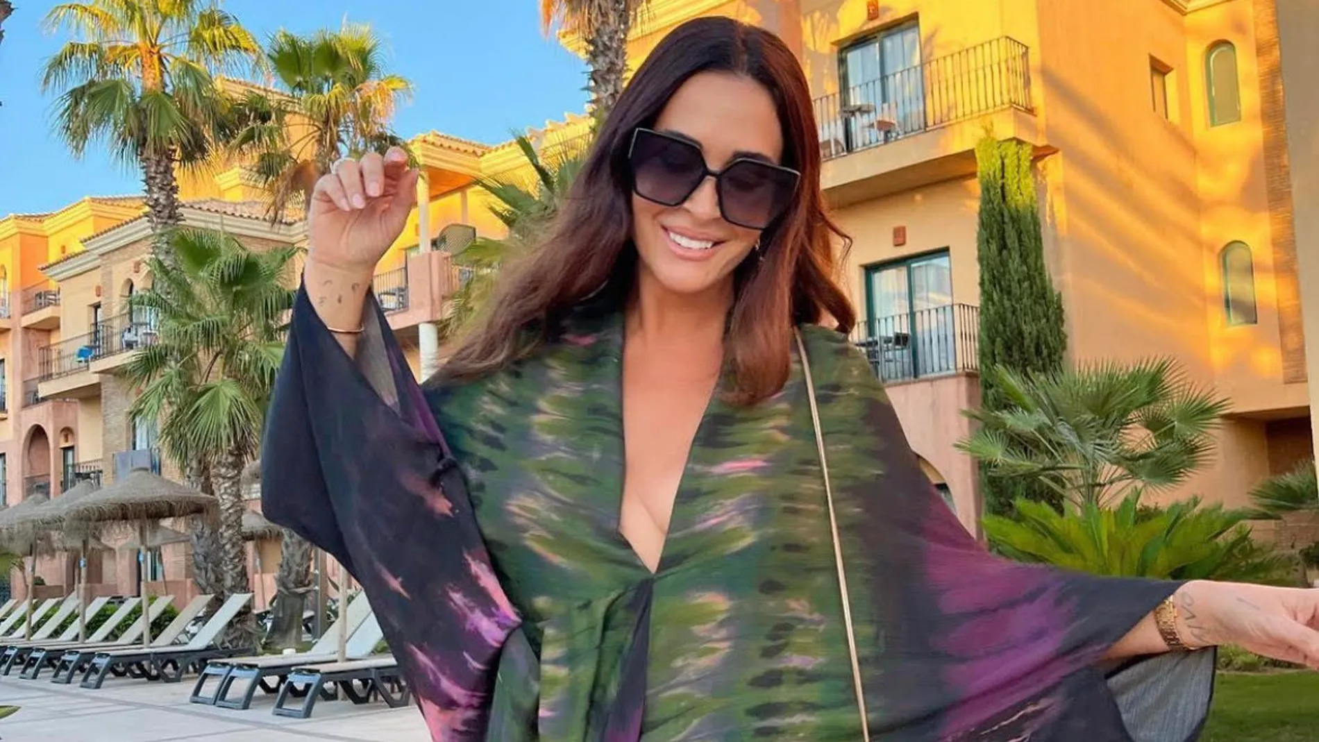 Vicky Martín Berrocal deslumbra en sus vacaciones.