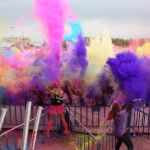 Carrera Holi Life Málaga 2018. (Foto de ARCHIVO)