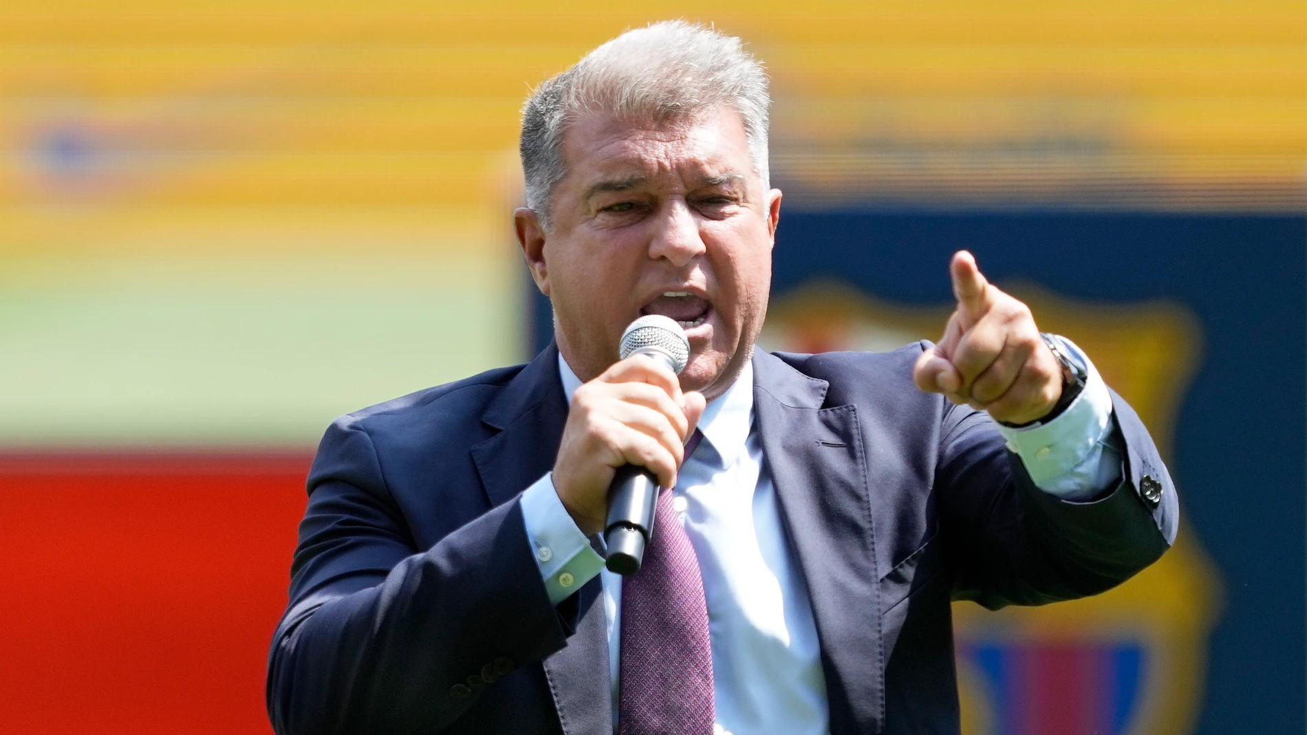 Joan Laporta, protagonista del verano blaugrana
