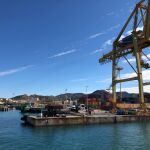 Contenedores en el Puerto de Cartagena