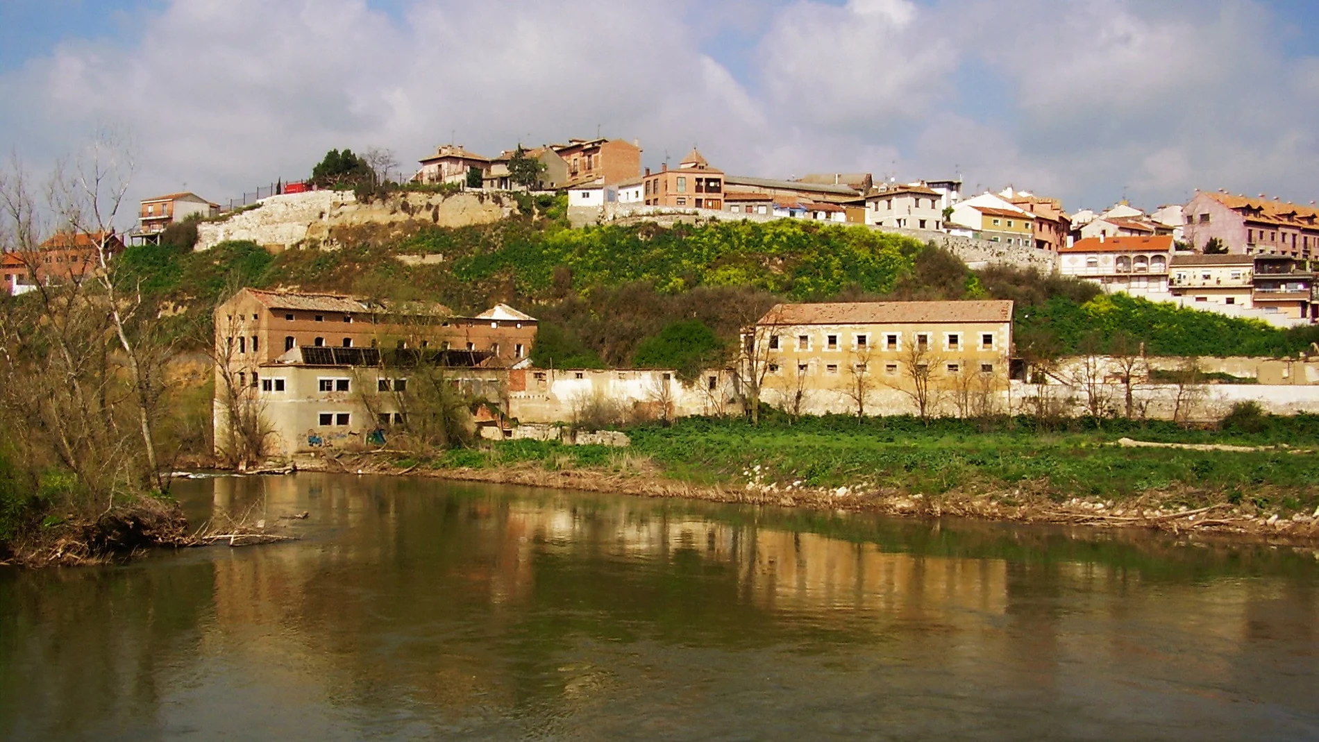 Panorámica de la localidad vallisoletana de Simancas
