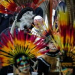 El Papa Francisco dirige la audiencia general semanal en el Aula de Audiencias Pablo VI, Ciudad del Vaticano