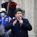El presidente de Perú, Pedro Castillo