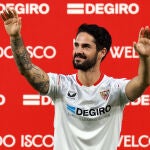 Isco fue presentado por el Sevilla y habló del Real Madrid