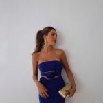 Rocío Osorno con vestido de Zara.