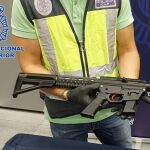 Arma fabricada con una impresora 3D