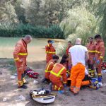 Los bomberos han hecho todo lo posible por recuperar las constantes del padre, pero ha sido inútil
