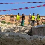 Hallan una cripta del siglo XVI en las catas previas a nueva escuela en Elda
